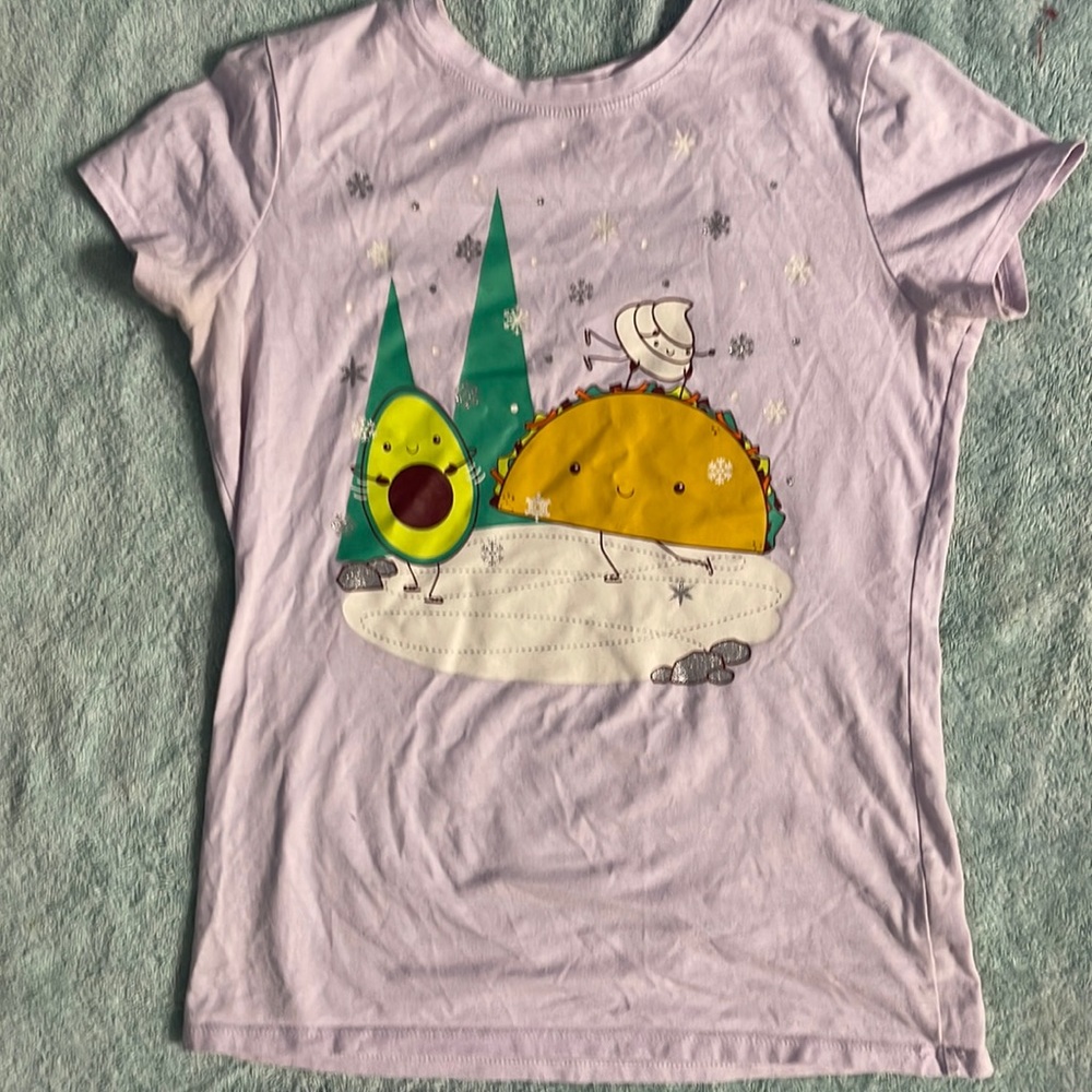 Taco and avocado shirt
